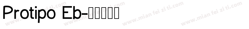 Protipo Eb字体转换